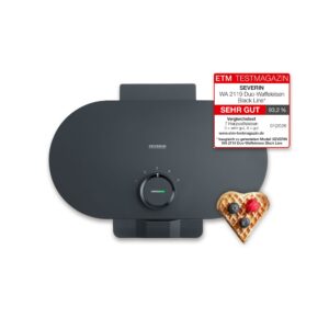 Severin WA 2118 Doppel-Waffeleisen 1200 W